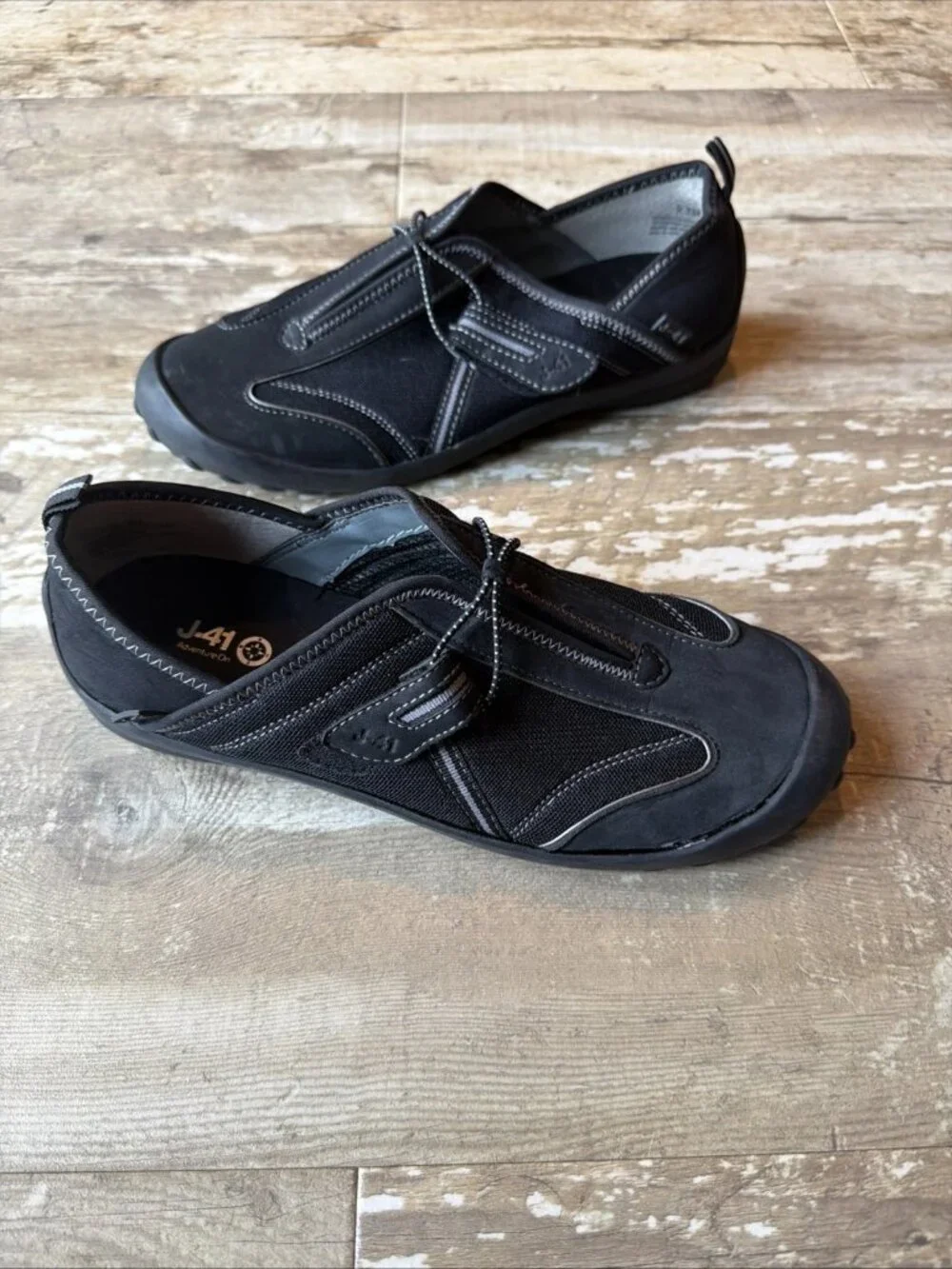 J-41 Tahoe Trail Shoes Black Water Ready Jeep Traction Sole Women’s 9.5M